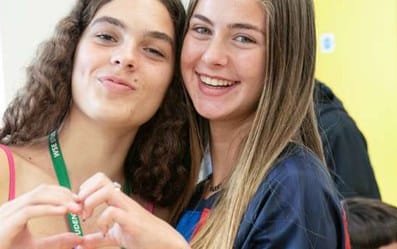 Alumnas del programa London Explorers en Wimbledon
